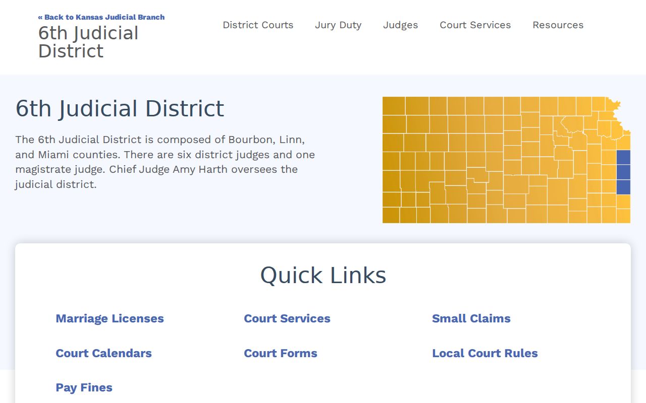 Kansas guidance for Harvey County court record access
